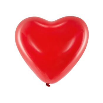 Balon z helem: Serduszko – Czerwone, 35 cm – Balony z helem (Trójmiasto) – Szalony.pl
