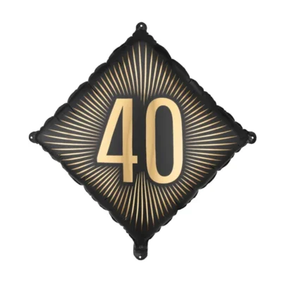 Balon bez helu: 40, Kwadrat 46×46 cm – Balony bez helu – Szalony.pl