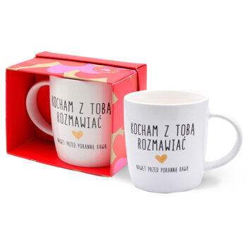 Kubek Top – Kocham z tobą rozmawiać – Nowości – Szalony.pl