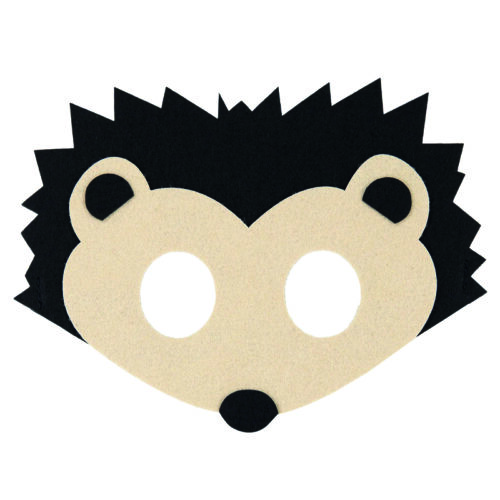 Maska - Jeż, filcowa