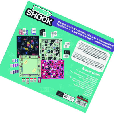 Gra imprezowa – Party shock, 4 gry – Gry imprezowe – Szalony.pl