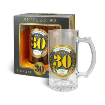 Kufel GOLD – 30, Limitowana edycja – Kufle do piwa – Szalony.pl