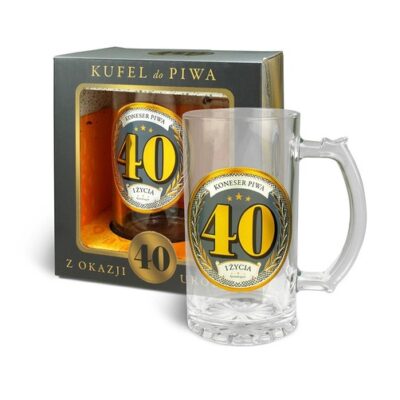 Kufel GOLD – 40, Koneser piwa – Kufle do piwa – Szalony.pl