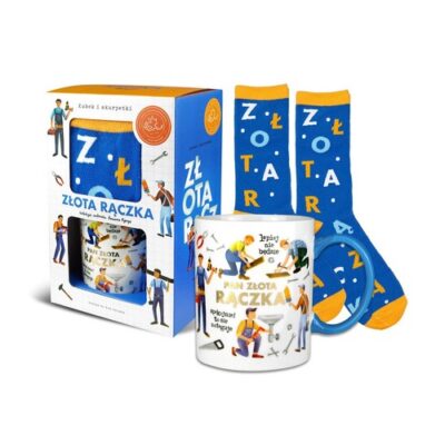 Kubek ze skarpetkami – Złota rączka – Prezenty – Szalony.pl