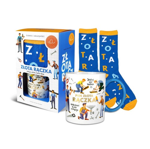 Kubek ze skarpetkami - Złota rączka