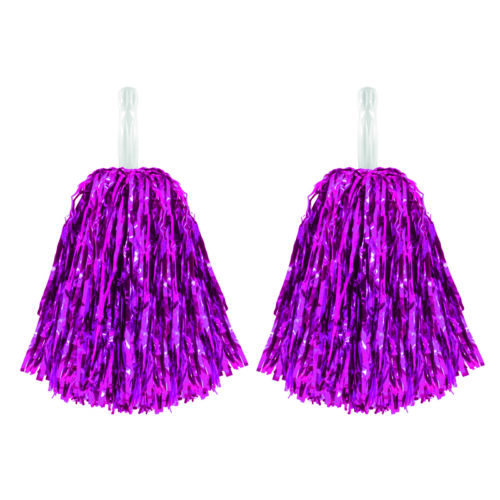 Pompon - Ciemnoróżowy, 2 szt