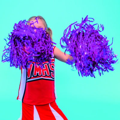 Pompon – Ciemnoróżowy, 2 szt – Dodatki do przebrań – Szalony.pl