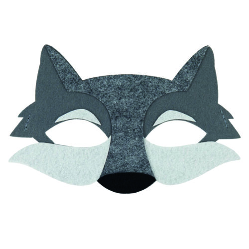 Maska - Wilk, filcowa