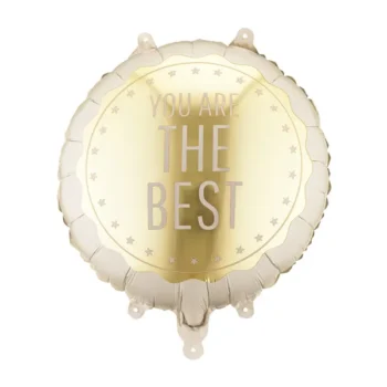 Balon bez helu: You Are The Best, 35×35 cm – Balony bez helu – Szalony.pl