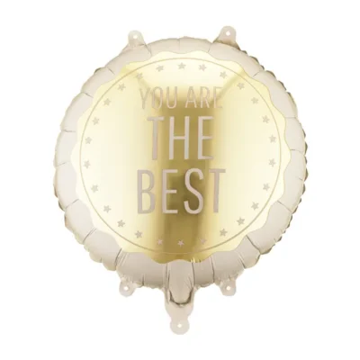 Balon bez helu: You Are The Best, 35×35 cm – Balony bez helu – Szalony.pl