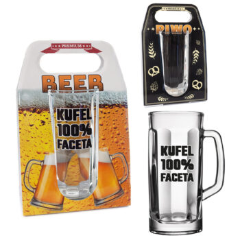 Kufel – Kufel 100% faceta – Kufle do piwa – Szalony.pl