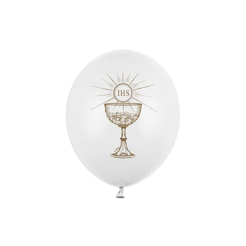 Balony gumowe – IHS Kielich, 30cm, 6szt – Balony bez helu – Szalony.pl