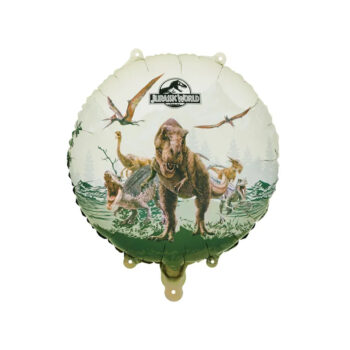 Balon bez helu: Jurassic World, 35x35cm – Balony bez helu – Szalony.pl