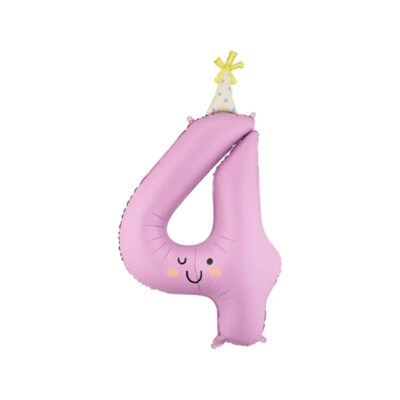 Balon foliowy – cyfra 0 – 86cm, czapeczka – Wszystkie produkty – Szalony.pl