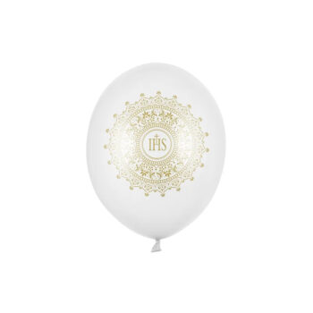 Balony gumowe – IHS, 30cm, 6szt – Balony bez helu – Szalony.pl