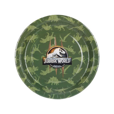Talerzyki – Jurassic world, 23cm, 6szt – Wszystkie produkty – Szalony.pl