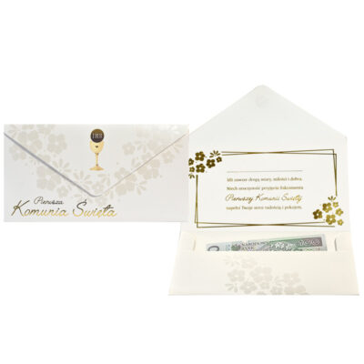Koperta podarunkowa – Pierwsza komunia święta – Wszystkie produkty – Szalony.pl