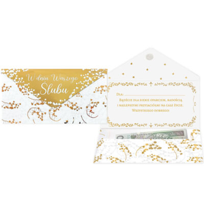Koperta podarunkowa – W dniu waszego ślubu – Wszystkie produkty – Szalony.pl