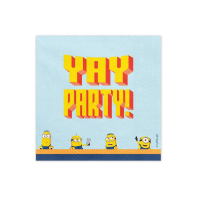Serwetki – Minionki, 33cm, 20szt – Wszystkie produkty – Szalony.pl