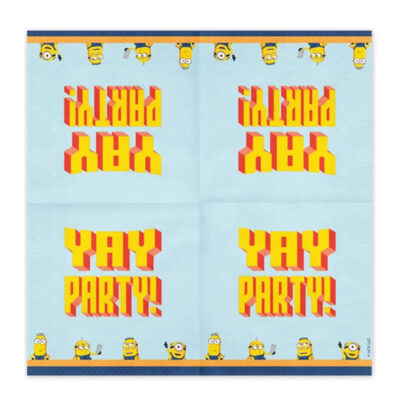 Serwetki – Minionki, 33cm, 20szt – Wszystkie produkty – Szalony.pl