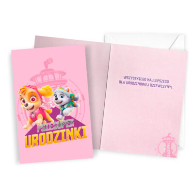 Kartka okolicznościowa – Psi patrol, Skye i Everes – Wszystkie produkty – Szalony.pl