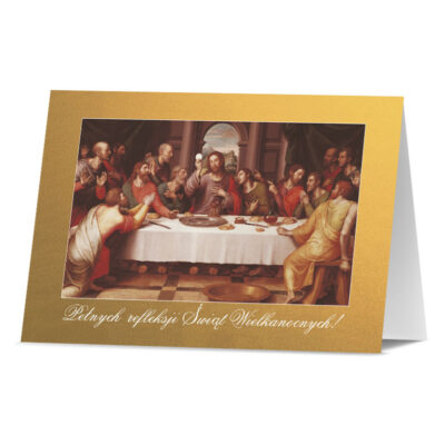 Kartka okolicznościowa – Ostatnia wieczerza – Wszystkie produkty – Szalony.pl