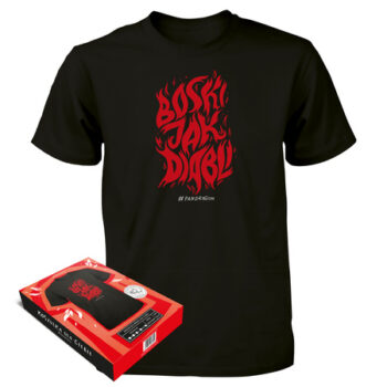Koszulka – Boski jak diabli (XL) – Wszystkie produkty – Szalony.pl