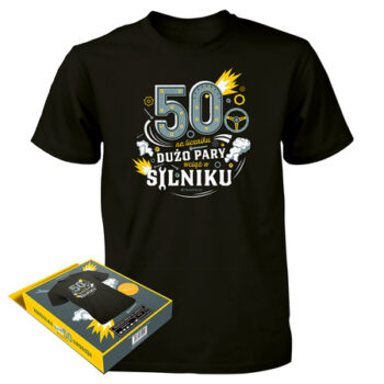 Koszulka – 50 na liczniku (XL) – Wszystkie produkty – Szalony.pl