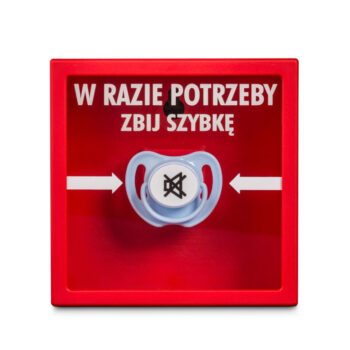 Ramka – W razie potrzeby zbij szybkę, smoczek – Nowości – Szalony.pl