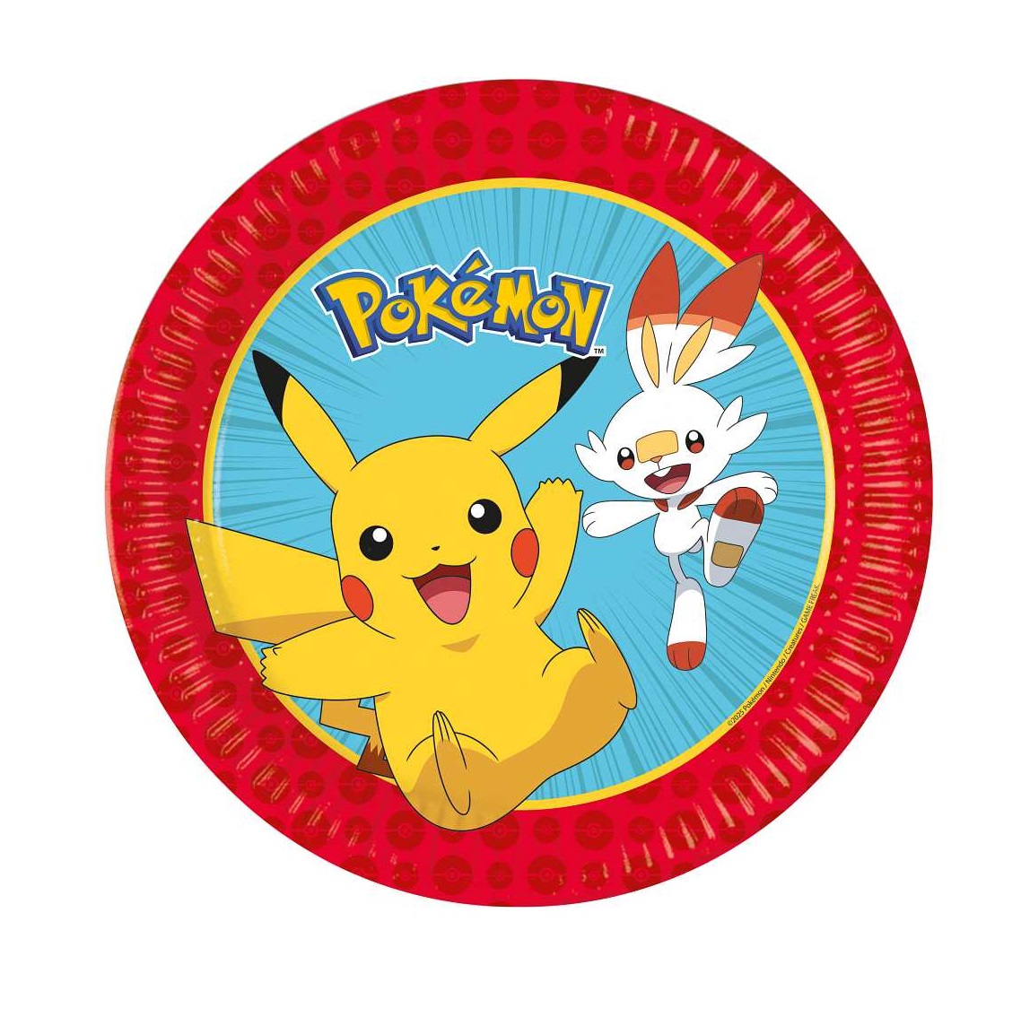 Talerzyki – Pokemon 23cm – Bajkowe – Szalony.pl