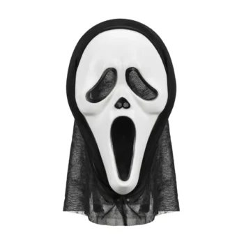 Maska – Krzyk, Halloween z kapturem, 18x31cm, mix – Wszystkie produkty – Szalony.pl