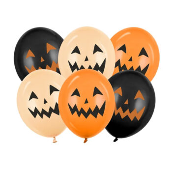 Balony 30 cm, Dynie, mix, 6 szt. – Nowości – Szalony.pl