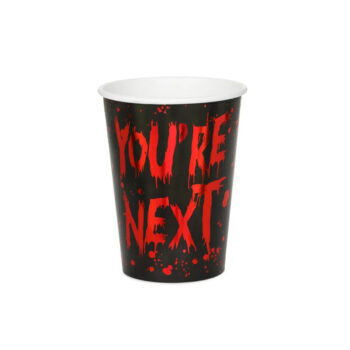 Kubeczki papierowe – You’re next, 250ml, 6szt – Wszystkie produkty – Szalony.pl